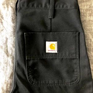 Carhartt WIP 29wait pleated black khaki